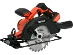 YATO diskinis pjūklas 165 mm 18 V be akumuliatorių ir įkroviklio