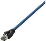 Logilink Patch-Cable RJ-45 (M) į RJ-45 (M) 15 m SFTP PiMF CAT 8.1 halogeninis, liejinis, apvalus, be užkliuvimo mėlynas CQ8106S