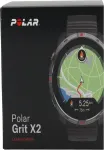 Polar Grit X2 900115134 Outdoor Multisport GPS Watch 45mm AMOLED 32GB Night Black S-L