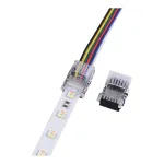 SYNERGY21 LED FLEX Strip Easy Connect juostos&ndash;laido jungtis 12mm RGB-CCT (RGB-WW)