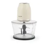 Salter EK6686CRMVDE Retro maisto smulkintuvas, 500 W, 1,2 l, 2 greičiai, kreminis