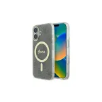 Guess GUHMP16SH4STW iPhone 16 6,1 inch Hardcase IML 4G MagSafe Brown
