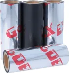 GODEX C.ITOH Godex Thermal Transfer Ribbon Wax/Resin Black 110mm x 300m 1 inch Core