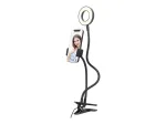 Mobilus aksesuaras SELFIE RING&HOLDER/LED-RING4-PH-01 GEMBIRD
