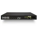 Dahua Technology DCN S4600-12X-P-SI valdomas Layer 2+ komutatorius, 8x PoE+ 10/100/1000Base-T + 4x 10G SFP+, 125W PoE biudžetas