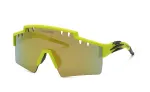 PHILIPP PLEIN MAN Akiniai SSP001-991KCX Oversized Shield Juodi Pilki UV400