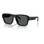 Armani Exchange AX4154SU83737 Vyri&scaron;ki stačiakampiai akiniai nuo saulės &ndash; juodas propionato rėmelis, pilki polikarbonato lę&scaron;iai, UV400 apsauga