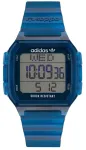 Adidas Project Two vyri&scaron;kas skaitmeninis kvarcinis laikrodis AOST22552 48 mm juodas silikonas