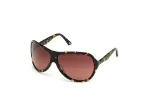 WEB EYEWEAR Woman WE0290-6552F Havana Brown Rectangular Cat Eye Sunglasses 65/12/115 mm