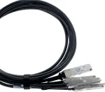 BlueLAN QDD-4ZQ100-CU2M-BL 400G QSFP-DD į 4x100G QSFP56 Breakout DAC kabelis 2 m