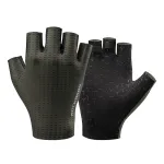 ROCKBROS Breathable Short Finger Cycling Gloves, Size M, Green
