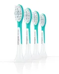 &Scaron;epetėlių galvutės Philips Sonicare For Kids HX6044/90, 4 vnt., mėlyna/balta, 3 mėn. keitimas