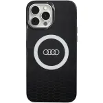 Audi IML Big Logo MagSafe Case, iPhone 13 Pro / 13 6,1 inch, juodas, kietas dėklas