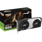 INNO3D GeForce RTX 5070 TWIN X2 OC 12 GB GDDR7 vaizdo plok&scaron;tė