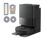 Roborock Qrevo Edge 5V1 robotas grindų siurblys ir plautuvas su i&scaron;tu&scaron;tinimo bei valymo stotimi, 18500 Pa, LiDAR, 5200 mAh, 0,325 l dulkių indas, juodas