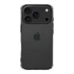 Tactical nugarėlės dangtelis TPU Plyo, skirtas iPhone 17 Pro, permatomas