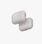 UNIQ Lino silikoninis dėklas AirPods Pro 3rd Gen, smėlio spalvos