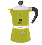 Bialetti Rainbow moka puodas 0,27 L žalias