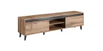 Cama TV stand NORD II 170cm wotan/antracite