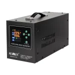 KEMOT PROsinus-1500/24-LFP4 gryno sinuso UPS keitiklis 1500VA/1050W 24V DC į 230V AC su baterijų įkrovikliu