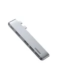 UGREEN 60559 5-in-2 USB-C &scaron;akotuvas, skirtas MacBook Pro/Air, USB-C PD 100W, HDMI 4K, 3x USB 3.0