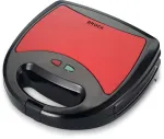 Brock SSM 2003 RD 3-in-1 sumu&scaron;tinių keptuvė, vaflinė ir grilis, 750 W, juoda/raudona