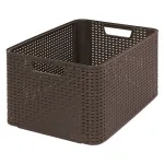 CURVER Box Style L 43,6 x 32,6 x 23 cm tamsiai ruda daiktų dėžė