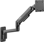 SpeaKa Professional SP-MM-990 visi&scaron;kai judrus sieninis laikiklis 17-49 colių monitoriams, reguliuojamo auk&scaron;čio, pakreipiamas ir pasukamas, VESA iki 200x200, 20 kg, juodas SP-12358884