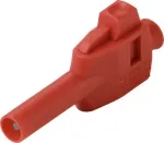 VOLTCRAFT MP-4 laboratorinis ki&scaron;tukas su spaustuko jungtimi, tiesus, 4 mm kontaktas, raudonas, 1 vnt. (VC-17195255)
