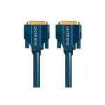 CLICKTRONIC DVI-D Dual Link kabelis 2m &ndash; auksuoti kontaktai, dvigubas ekranavimas, WQXGA 2560x1600