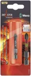 Wera 855/4 IMP DC PoziDriv PZ1 deimantu dengtas smūginis antgalis, 1/4 inch &scaron;e&scaron;iabriaunis, 50 mm 05073961001