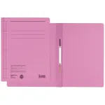 LEITZ Rapid segtuvas su metaliniu segtuku, DIN A4, manilos kartonas, rožinis, 250 g/m&sup2;, 250 lapų talpa, 25 vnt. pakuotė (3000-00-22)