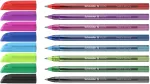 Schneider Vizz M tu&scaron;inukų rinkinys, 8 skirtingų spalvų, vidutinis 0,5 mm, guminė rankena, Viscoglide technologija 102298