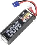 Reely LiPo akumuliatorių paketas 14.8V 2400mAh 4S 20C Softcase EC3 RE-7853466