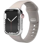 VONM&Auml;HLEN Classic Band 2 odinis laikrodis Apple Watch 40/41/42mm, kreminės spalvos pilno grūdo odinis dirželis