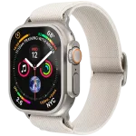 VONM&Auml;HLEN Classic Nylon Loop nailoninis laikiklis Apple Watch 40/41/42mm, kreminės spalvos