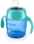 Philips AVENT Easy Sip mokymosi puodelis su rankenėlėmis, 6 mėn.+, 200 ml, silikoninis snapelis, žalias