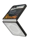 UAG Mouve dėklas su magnetiniu moduliu, skirtas Samsung Galaxy Z Flip8, Ice (permatomas)/juodas 214561114343