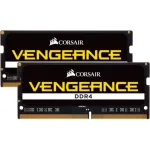 SO-DIMM 32 GB DDR4-3000 (2x 16 GB) Dual-Kit, Arbeitsspeicher schwarz, CMSX32GX4M2A3000C18, Vengeance