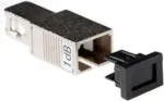 ACT SC Fiber Optic Attenuator 5 dB Single-mode SC/UPC Metal Housing EA4005