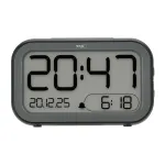 TFA Dostmann Bingo Hybrid skaitmeninis žadintuvas, LCD/LED ekranas, juodas/antracito, 60.2048.01