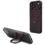 Mercedes AMG IML Double Layer Urban Line telefono dėklas su Ring Stand ir MagSafe, iPhone 18 Pro Max / 17 Pro Max, bordo