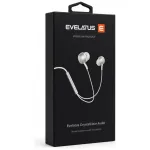 Evelatus Crystal Clear Audio CCAV-3.5WH ausinės su mikrofonu, jungiamos per 3,5 mm jungtį, baltos