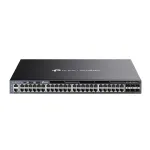 TP-Link Omada 48 prievadų gigabitinė L3 valdoma PoE+ jungiklis su 6 10G lizdais
