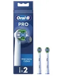 Purk&scaron;tukai dantų &scaron;epetėliui Oral-B Precision Clean EB20RX-2 &mdash; 2 vnt., balti