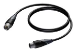 PROCAB CLA901/3 garso kabelis 3 m XLR (3 kontaktų) juoda, pilka