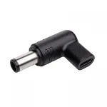 Akyga AK-ND-C08 USB-C &ndash; DC 7,4 x 5,0 mm + kai&scaron;tis adapteris ne&scaron;iojamojo kompiuterio įkrovimui, 18,5-20 V, 100 W, skirtas Dell