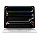 &ldquo;Apple Magic Keyboard&rdquo; belaidė klaviatūra su dėklu, skirta iPad Pro 13 colių M4, QWERTY i&scaron;dėstymas, balta