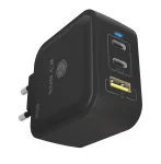 Įkroviklis patalpoms ICY BOX IB-PS1030-PD Universal Black Greitasis įkrovimas