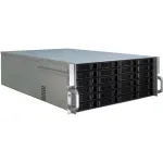 Serverinis korpusas Inter-Tech 4U-4424 Rack juodas, sidabrinis